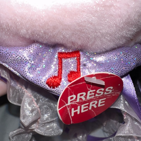 Cuddle Barn "Bubbles the Jellyfish" Glowing Melodic Stuffed Plush Toy - Picture 8 of 8